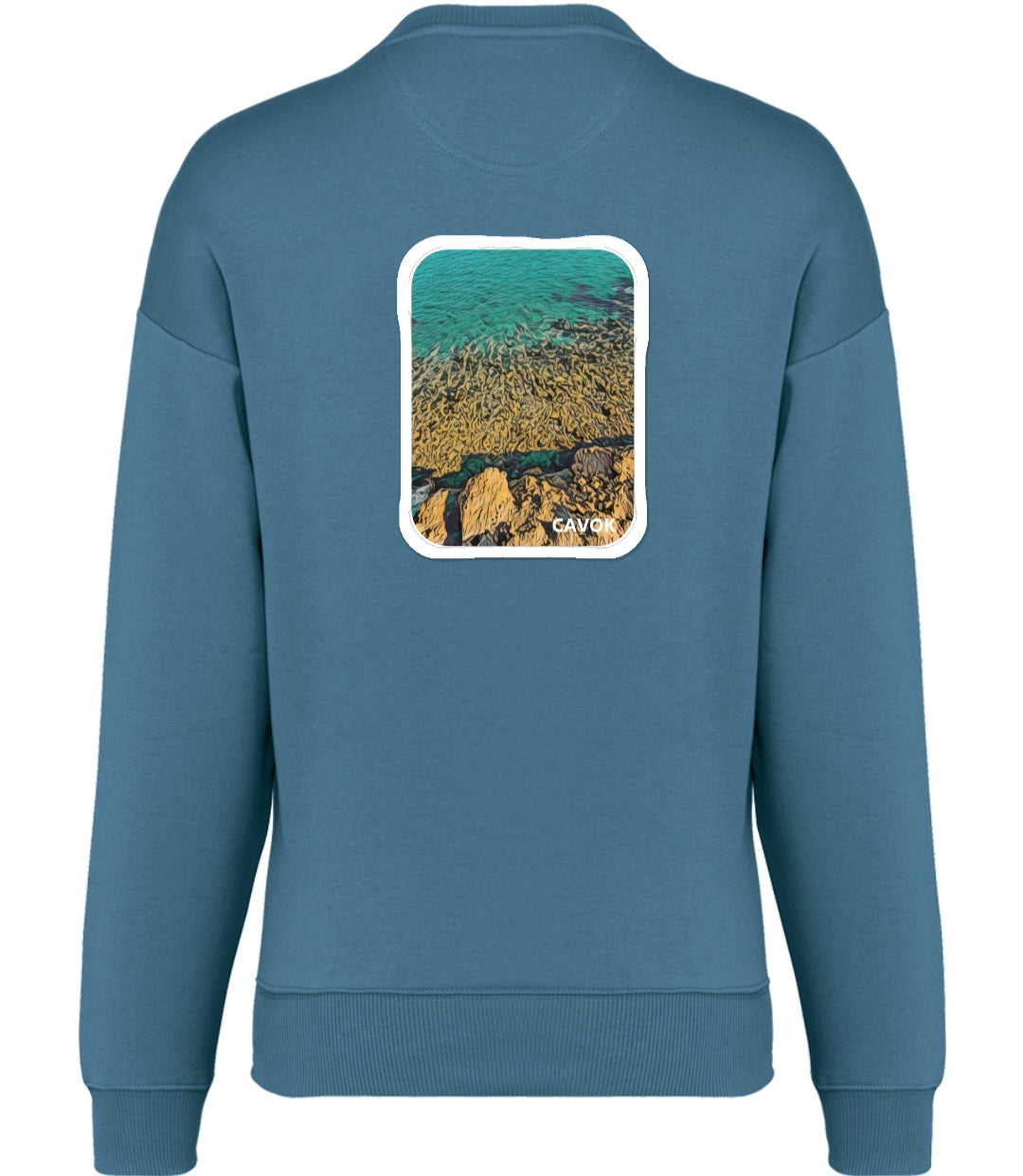 Organic Oversized Sweater - Corfu