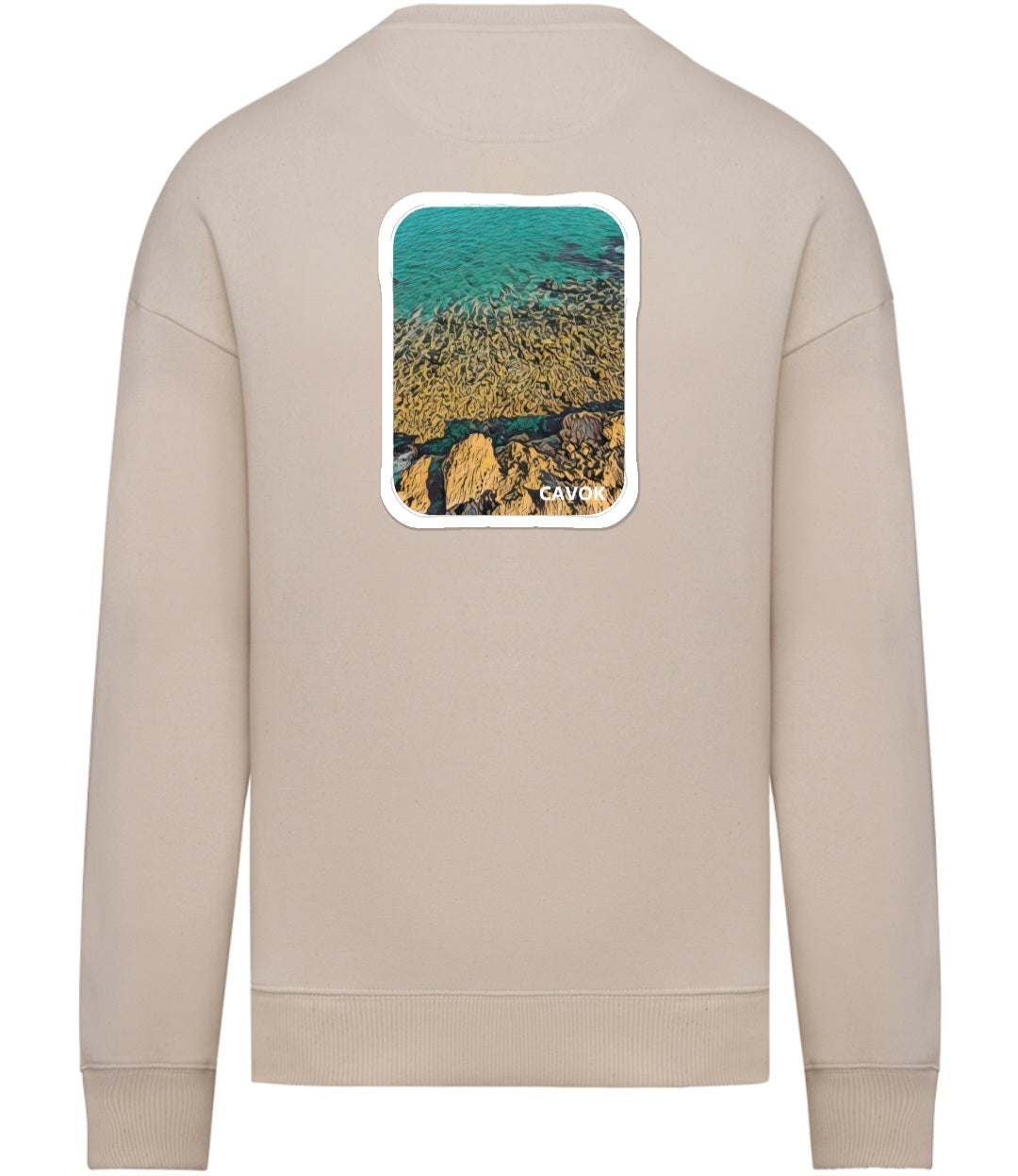 Organic Oversized Sweater - Corfu