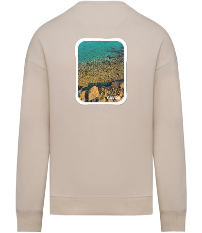 Organic Oversized Sweater - Corfu
